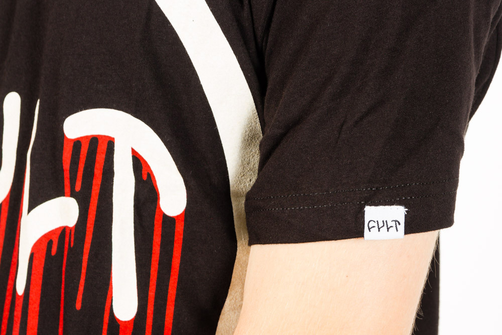 CIRCLE Ē DRIP T-SHIRT (BLACK) XL ennoy ENNOY Circle Ē Drip T-Shirt 